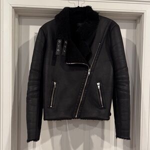Forever 21 Black Asymmetrical Jacket